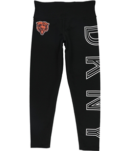 DKNY Womens Chicago Bears Graphic Compression Athletic Pants