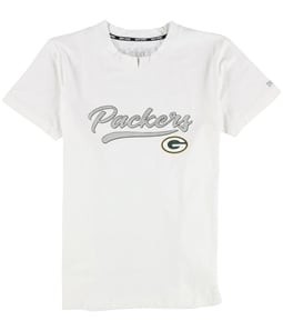 DKNY Womens Green Bay Packers Embellished T-Shirt
