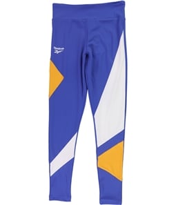 Reebok Womens Colorblock Compression Athletic Pants