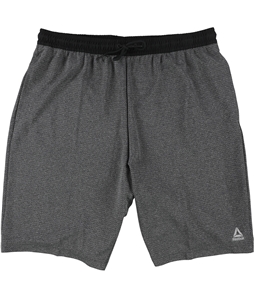 Reebok Mens WOR Knit Athletic Workout Shorts