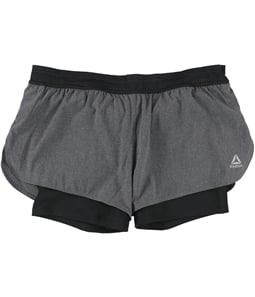 Reebok Womens One Series Epic 2-in-1 Athletic Workout Shorts