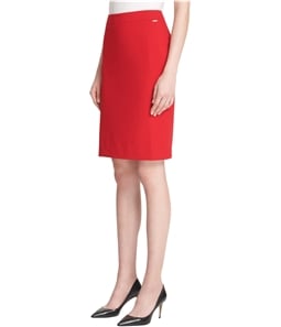 DKNY Womens Solid Pencil Skirt