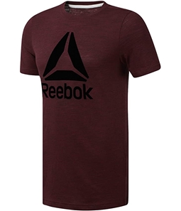 Reebok Mens Marble Logo Graphic T-Shirt