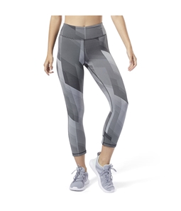Reebok Womens LUX 3/4 Compression Athletic Pants