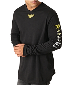 Reebok Mens Multi Vector Logo Graphic T-Shirt