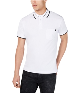 Versace Mens Tipped Rugby Polo Shirt