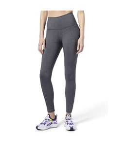 Reebok Womens Lux High Rise Tights Compression Athletic Pants