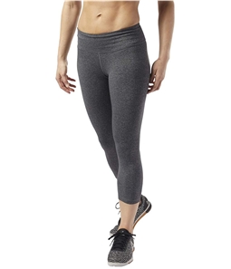 Reebok Womens OS Lux 3/4 Tight Compression Athletic Pants