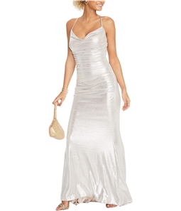 Eliza J Womens Shimmer Gown Dress