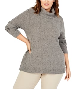 Belldini Womens Turtleneck Tunic Knit Sweater
