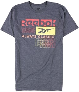 Reebok Mens 1895 Always Classic Logo Graphic T-Shirt