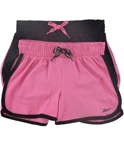 Reebok Girls 2-Pack Set Athletic Workout Shorts