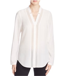 Finity Womens Long Sleeve Button Up Shirt