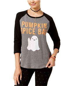 Doe Womens Pumpkin Spice Graphic T-Shirt