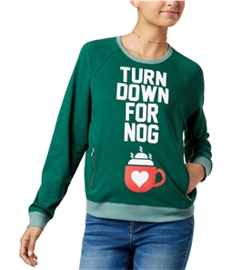 Doe Womens Mighty Fine Turn Down For Nog Sweatshirt