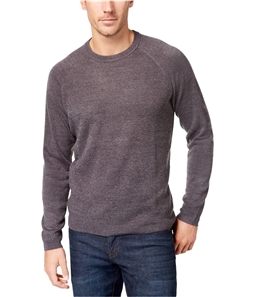 Weatherproof Mens Textured Raglan Pullover Sweater