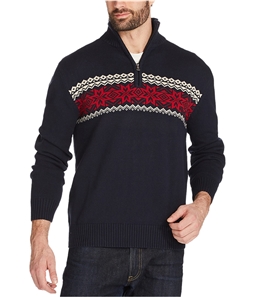 Weatherproof Mens Zip Ski Pullover Sweater