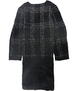 Eileen Fisher Womens Plaid Coat