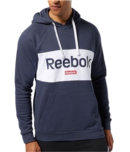 Reebok Mens Big Logo Hoodie Sweatshirt