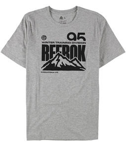 Reebok Mens Winter Training Division Graphic T-Shirt
