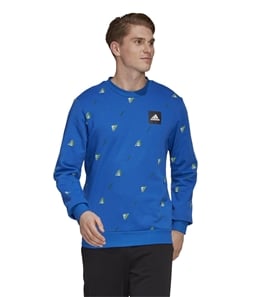 Adidas Mens Must Have Graphics Sweatshirt