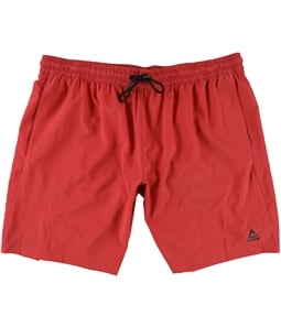 Reebok Mens Solid Athletic Workout Shorts