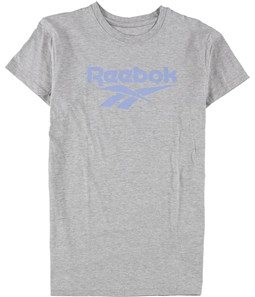 Reebok Womens Linear Logo Graphic T-Shirt