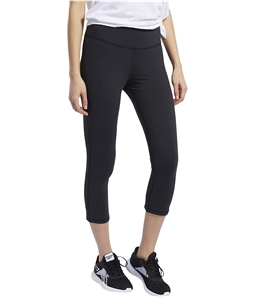 Reebok Womens Lux 3/4 Tight Compression Athletic Pants