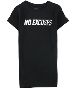 Reebok Womens No Excuses Graphic T-Shirt
