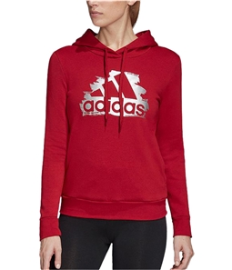 Adidas Womens Metallic See U Hoodie Sweatshirt