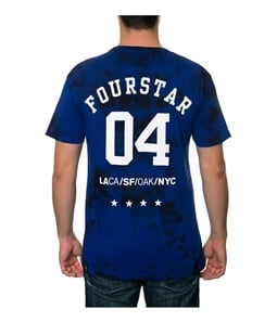 Fourstar Clothing Mens The 4 Cities Lightning Graphic T-Shirt
