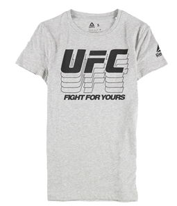 Reebok Womens UFC Fight For Yours Graphic T-Shirt