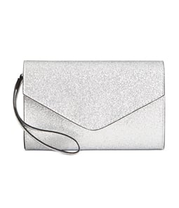 Rosie Harlow Womens Glitter Wristlet Clutch Handbag Purse