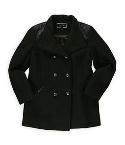 Apt. 9 Womens Boucle' Double Breasted Military Jacket