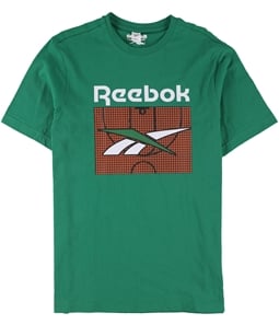 Reebok Mens Basketball Court Graphic T-Shirt