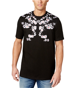 Hudson Mens Embroidered Basic T-Shirt