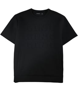 Hudson Mens Embossed Gang Graphic T-Shirt