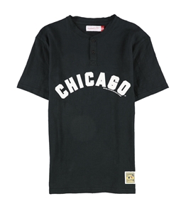 Mitchell & Ness Mens Chicago White Sox Henley Shirt