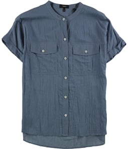 Theory Womens a Button Down Blouse