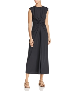 Theory Womens Knot Front Midi Dress