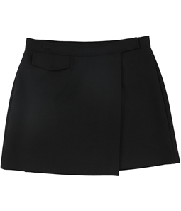 Theory Womens Snap Mini Skirt