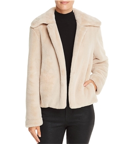 Theory Womens Luxe Faux Fur Jacket