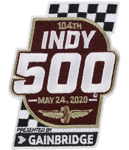 Indy 500 Unisex Embroidered Logo Decorative Patches