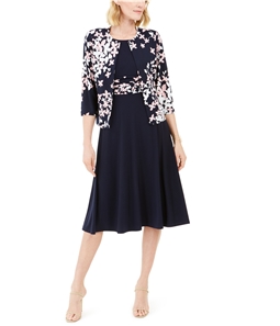 Jessica Howard Womens 2-Piece Fit & Flare Dress