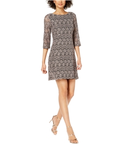 Jessica Howard Womens Lace Shift Dress
