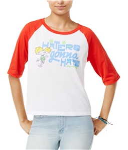 Nickelodeon Womens Haters Gonna Hate Basic T-Shirt