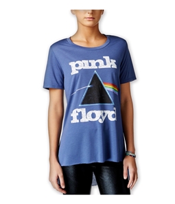 Hybrid Womens Pink Floyd High-Low Graphic T-Shirt