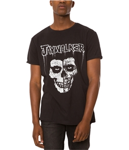 Jaywalker Mens Skull Logo Graphic T-Shirt