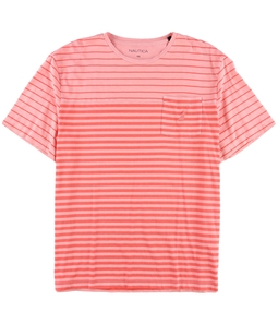 Nautica Mens Striped Basic T-Shirt
