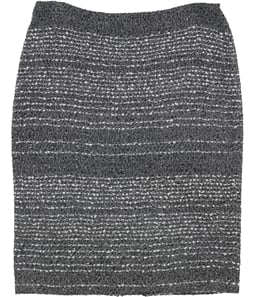 St. John Womens Glimmer Pencil Skirt